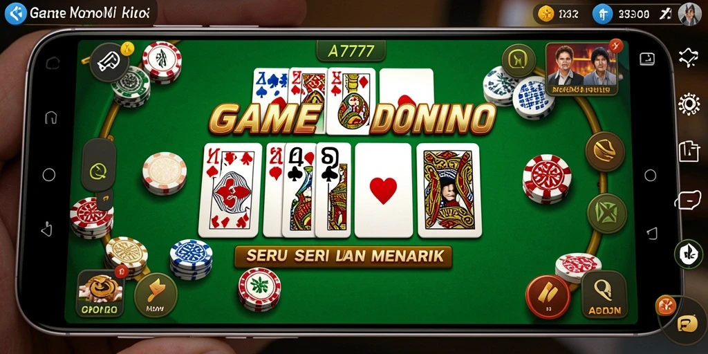 Gameplay seru A7777 yang penuh tantangan domino.