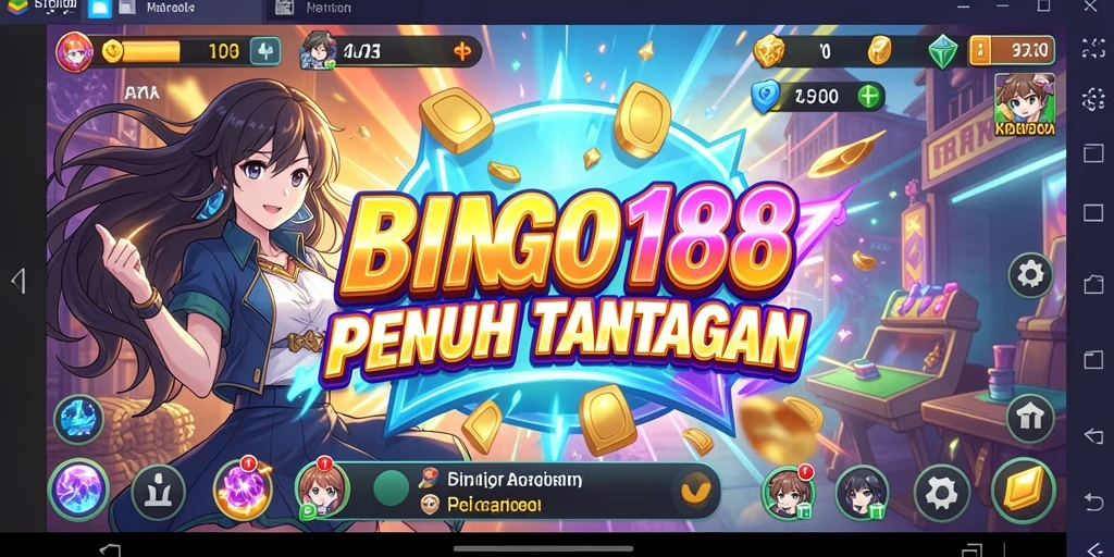 Tampilan gameplay BINGO188 dengan karakter Anime mengagumkan.