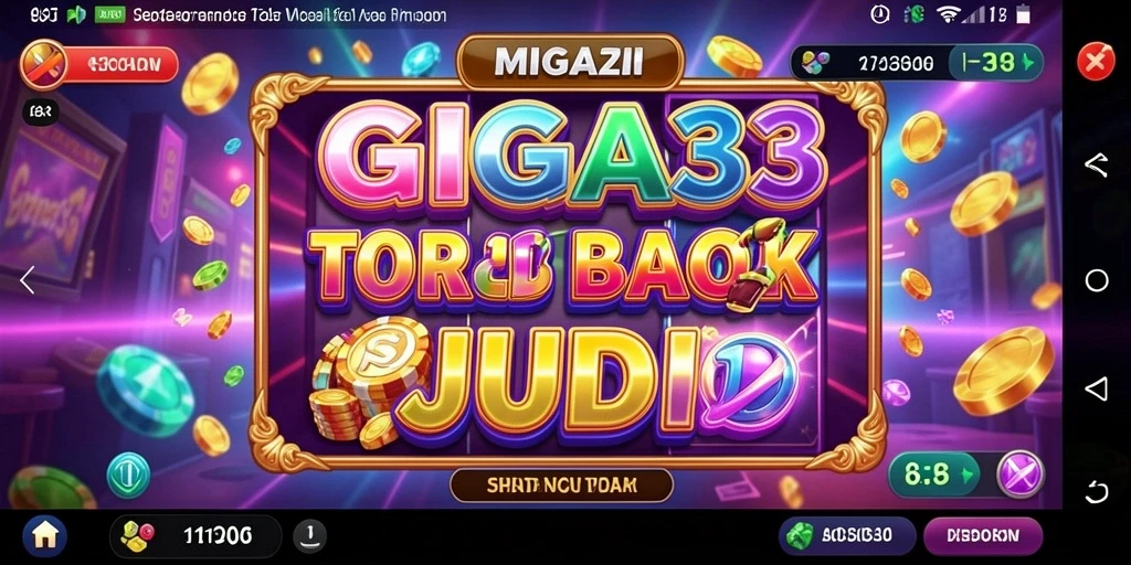 Screenshot GIGA33 menunjukkan tampilan menarik dari gameplay Slot yang mendebarkan.