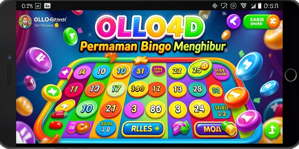 Tampilan gameplay seru Bingo OLLO4D yang mengasyikkan.