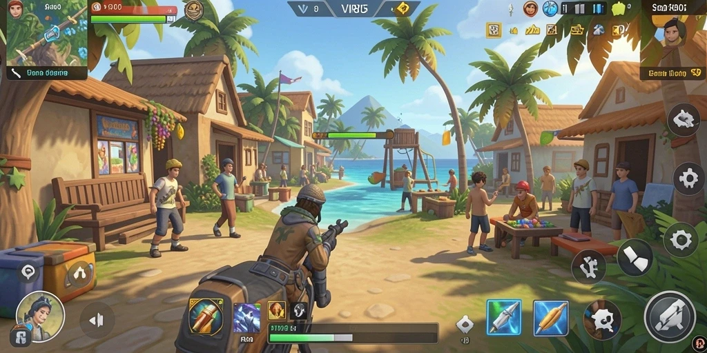 Tampilan menarik dari gameplay VIP805 yang seru.
