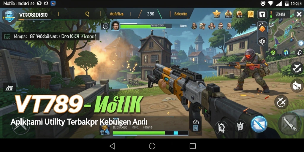 Tampilan utama VT789 yang menampilkan fitur pengelolaan Utility.