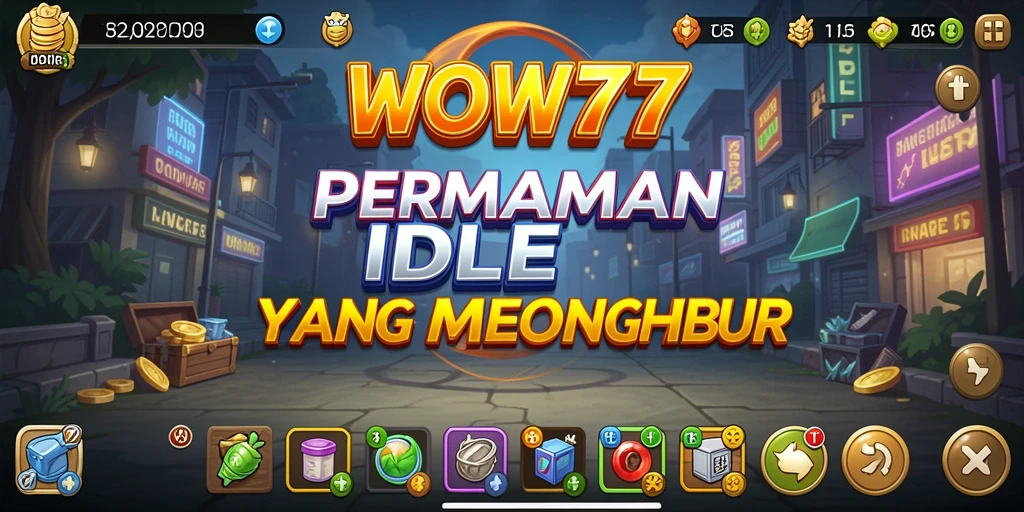Tampilan gameplay WOW77 yang seru dan menarik.