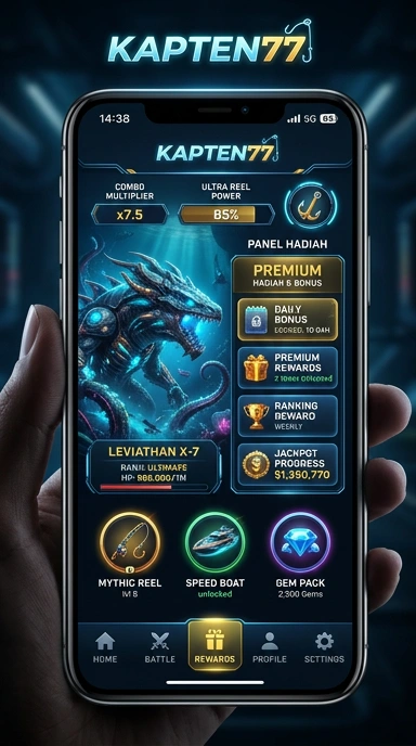 Screenshots aplikasi terbaru yang tersedia di kapten77.